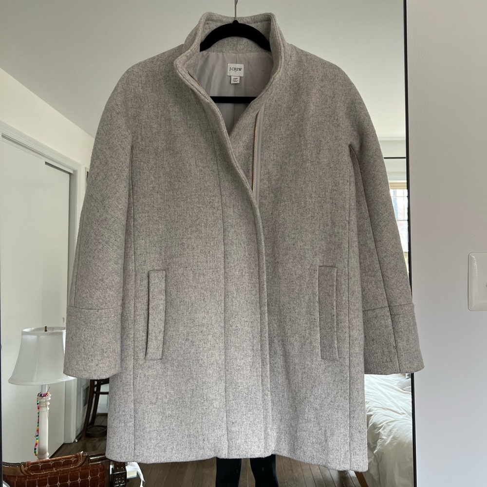 J Crew wool blend coat in great condition